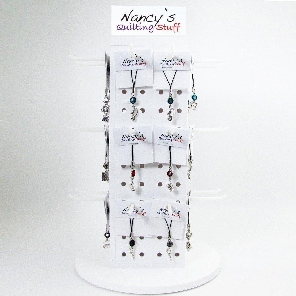 Quilting and Sewing Scissor Fob Display Rack