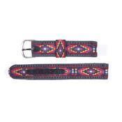 Red Diamond 18mm Cloth WatchBand-Watchus