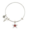 Red Star Cheer Bangle Bracelet-Watchus