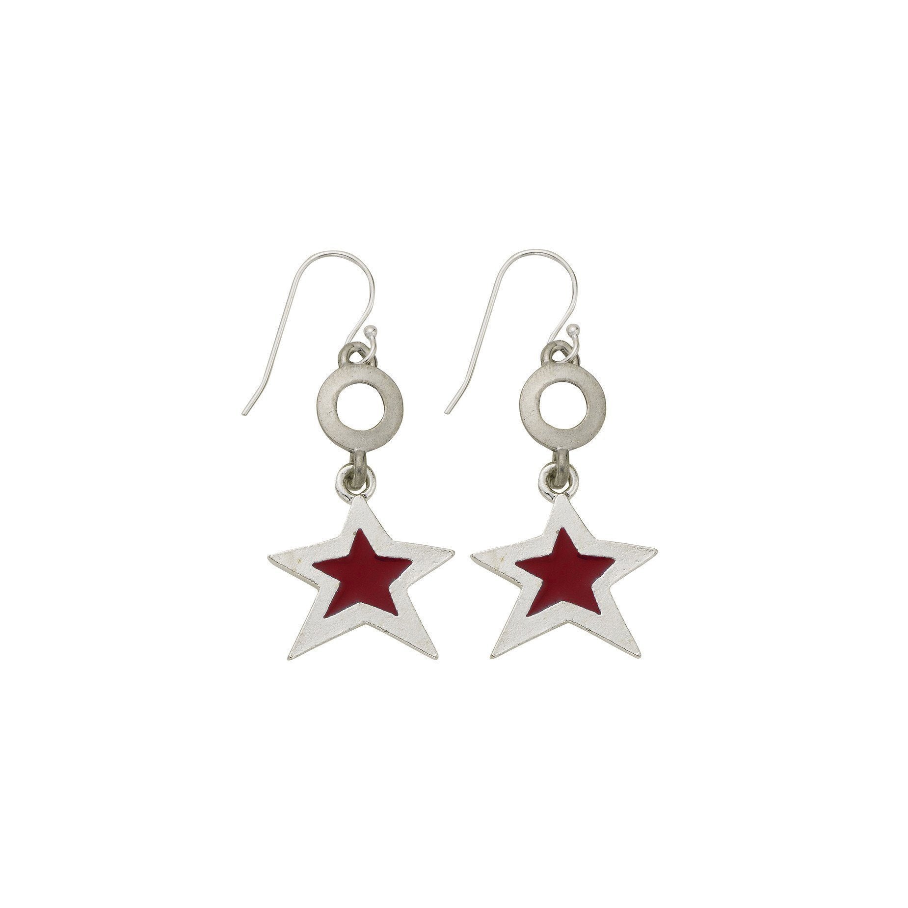 Red Star Open Cup Earring-Watchus