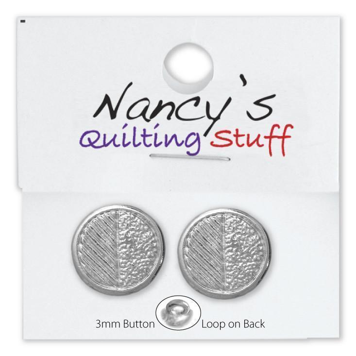 Round Carded Art Deco Buttons - 2 Pack-Watchus