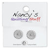 Round Carded Dresden Buttons - 2 Pack-Watchus