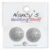 Round Carded Etruscan Round Buttons - 2 Pack-Watchus