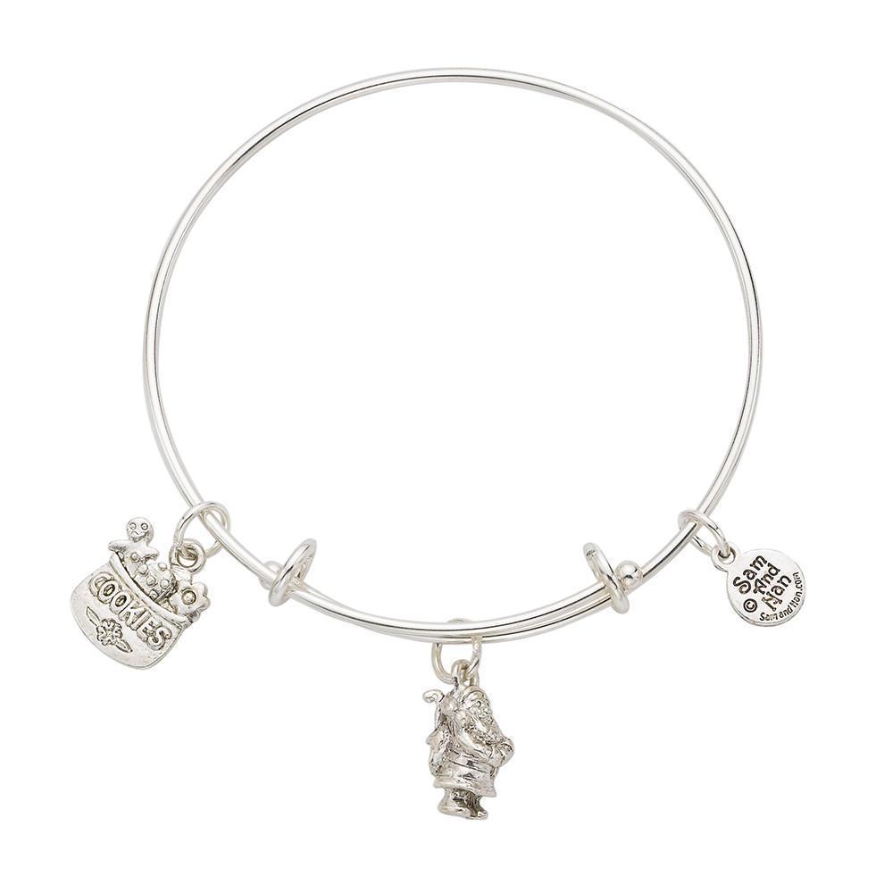 Santa Cookies Bangle Bracelet-Watchus