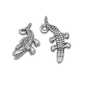Silver Alligator Charm-Watchus