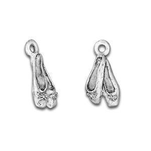 Silver Ballet Slipper Charm-Watchus