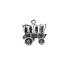 Silver Covered Wagon Charm-Watchus