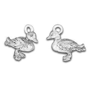 Silver Duck Charm-Watchus