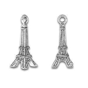 Silver Eiffel Tower Charm-Watchus