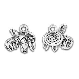 Silver Hermit Crab Charm-Watchus