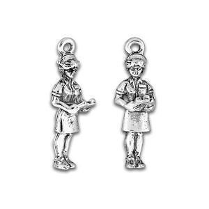 Silver Hospital Nurse Charm-Watchus
