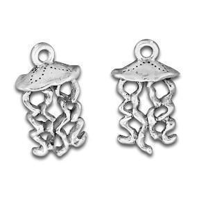 Silver Jellyfish Charm-Watchus