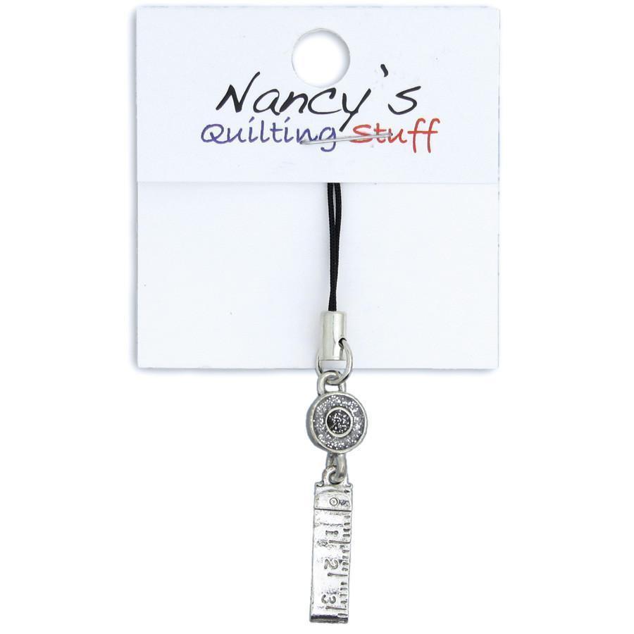 Silver Measuring Tape Scissor Charms-Watchus