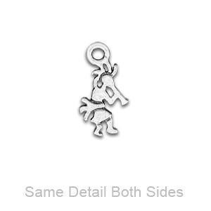 Silver Mini Kokopelli Charm