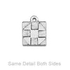 Silver Shoo-Fly Quilt Block Silver Charm-Watchus