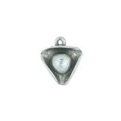 Silver Tricorn Hat Charm