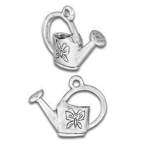 Silver Watering Can Charm-Watchus