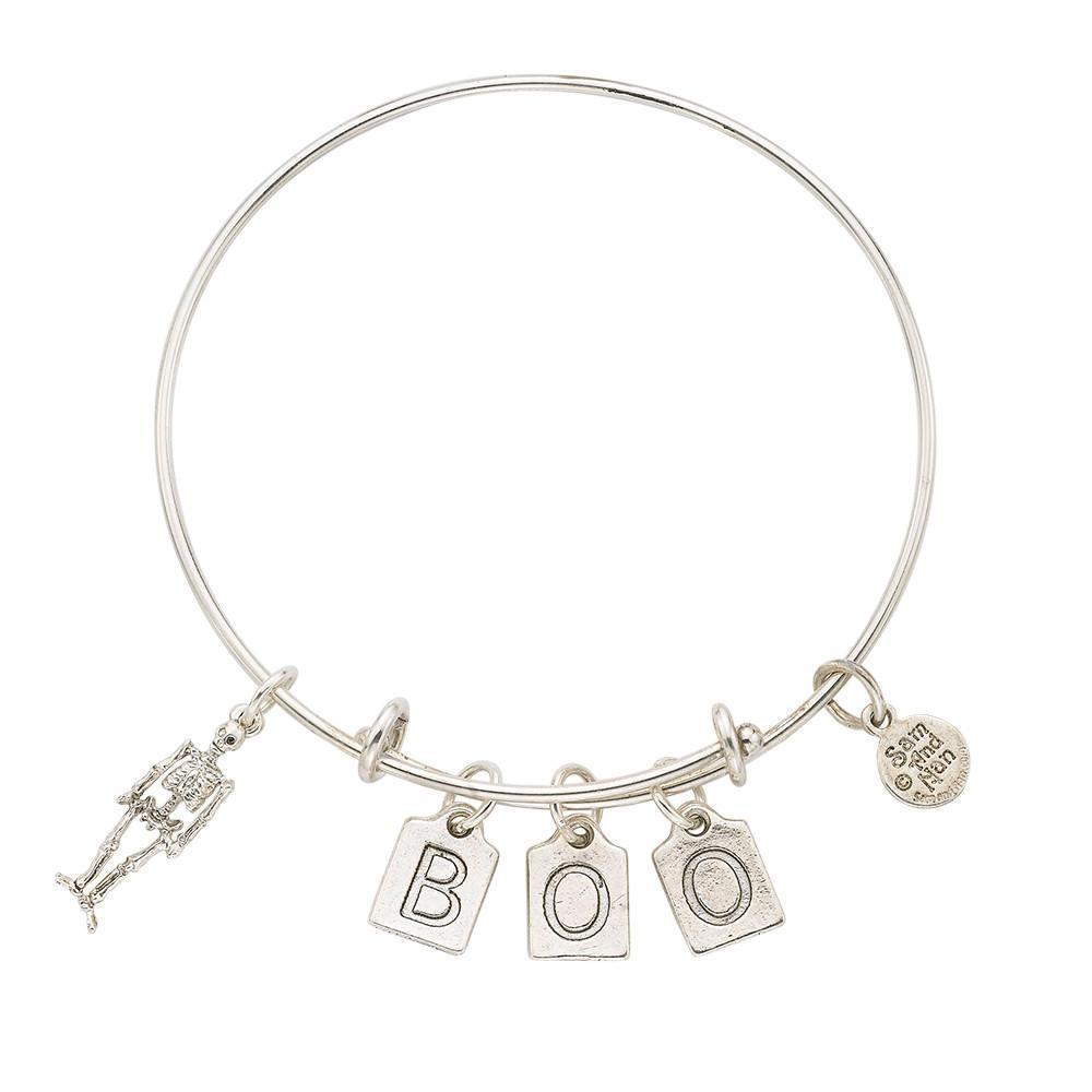 Skeleton - BOO Bangle Bracelet-Watchus