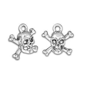 Skull and Cross Bones Charm