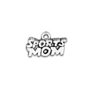 Sports Mom Saying Charm