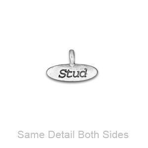 Stud Saying Charm-Watchus