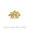 Suit Case Gold Plated Charms - C039G-Watchus