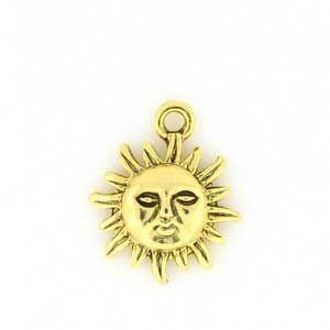 Sunshine Plated Gold Charms - C333G