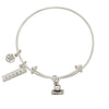 Teacher's Pet - Ruler Charm Bangle Bracelet-Watchus