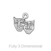 Theatre Drama Mask Charm-Watchus