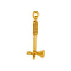 Tomahawk Gold Plated Charms - C174S-Watchus