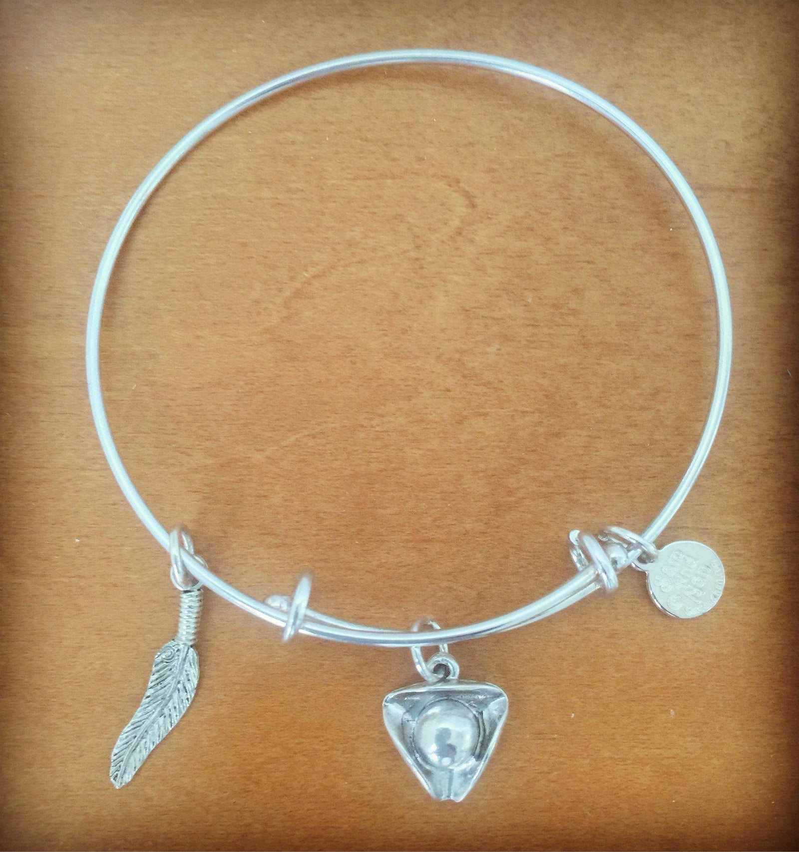 Tricorn Quill Bangle Bracelet-Watchus