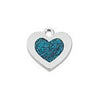Turquoise Epoxy Heart Charm-Watchus